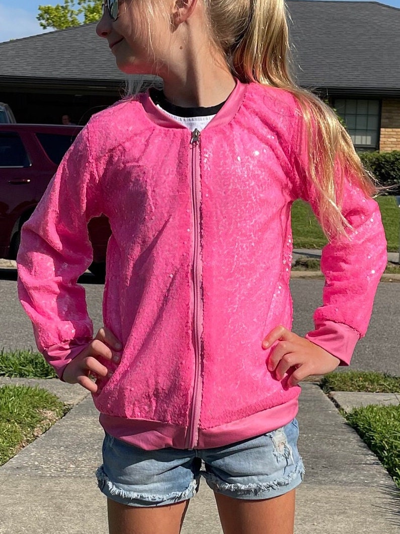 Pink Sequin Jacket