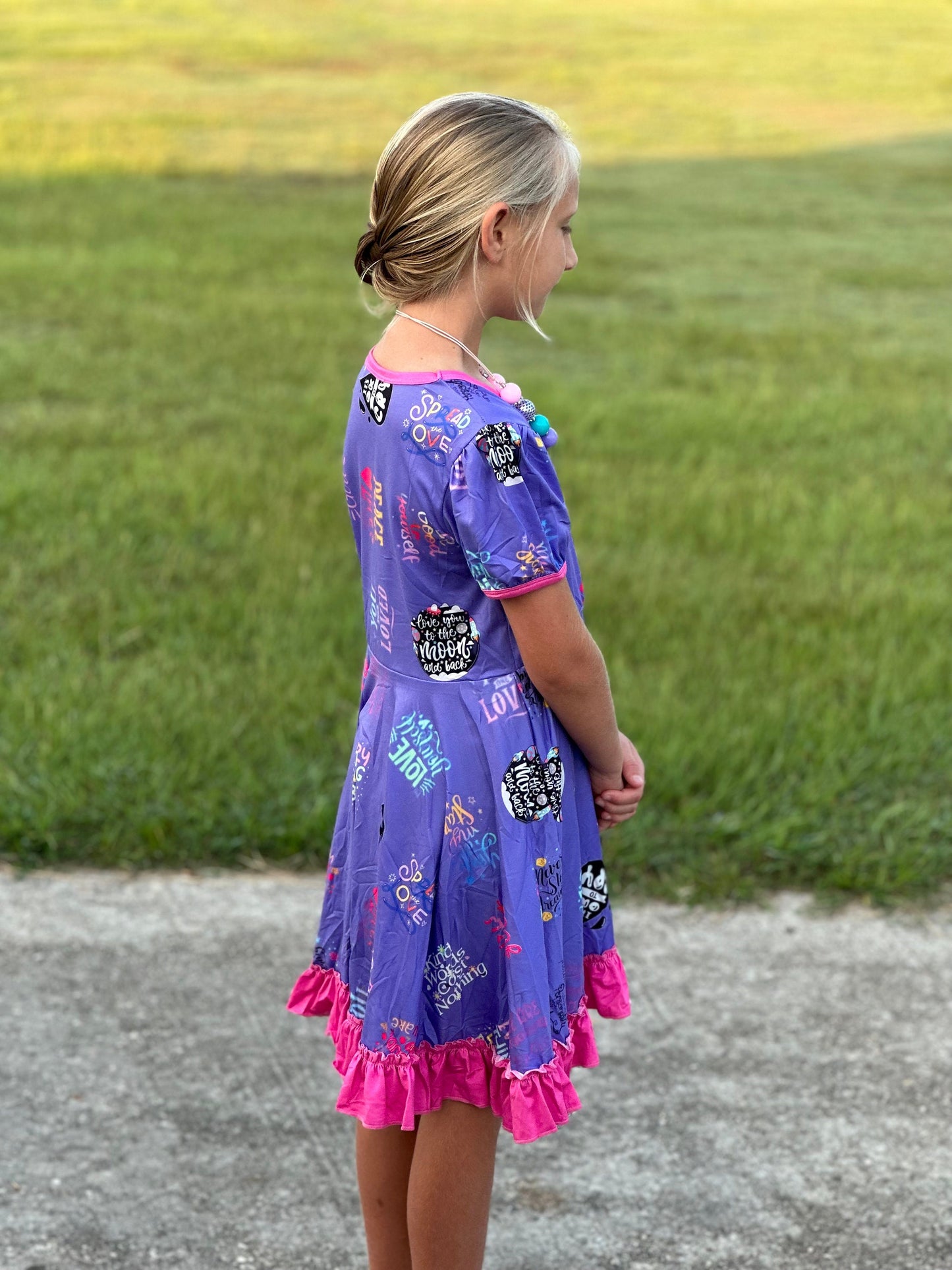 Positive Motivation twirl dress