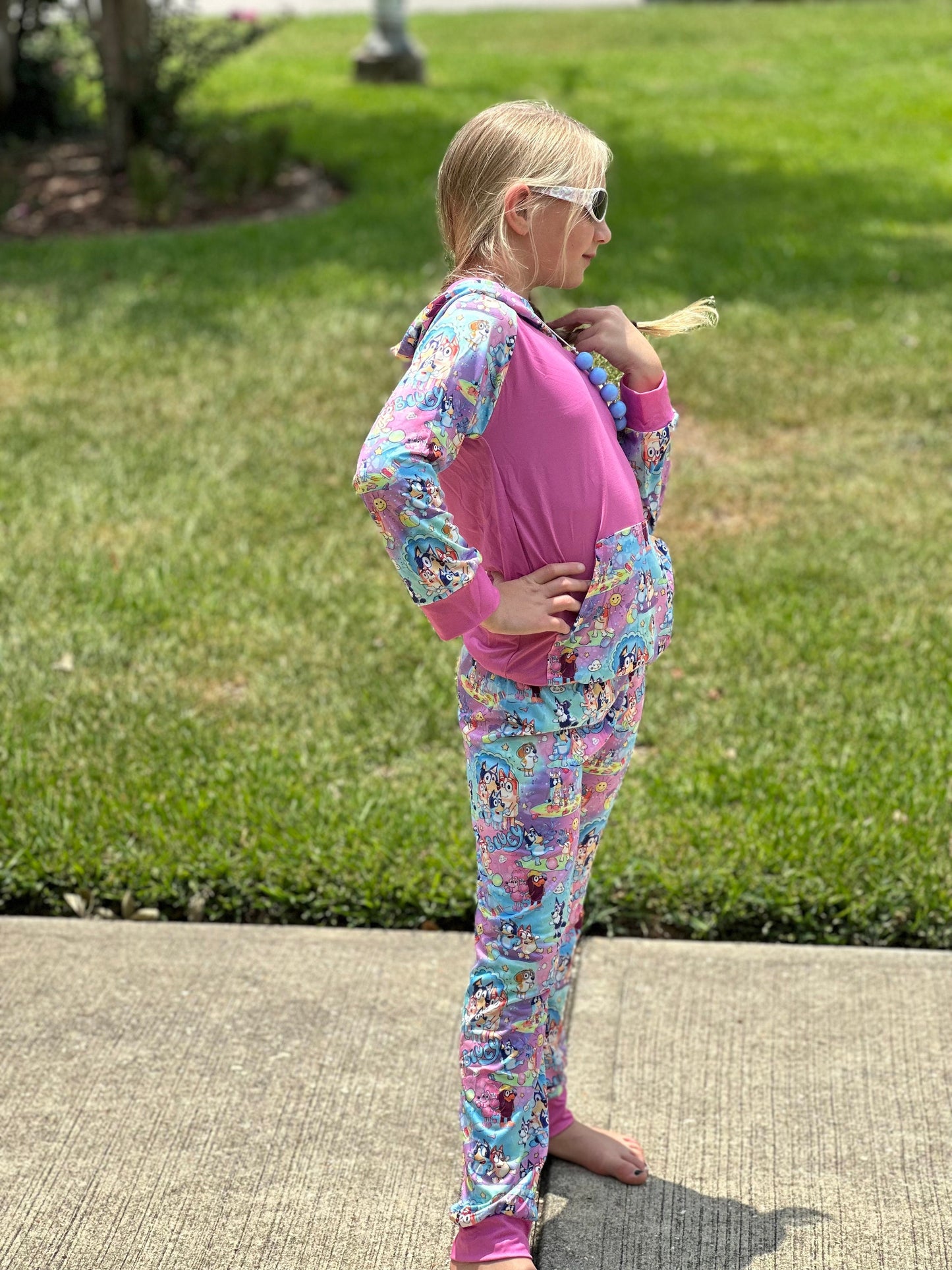 Blue Dog Jogger Set