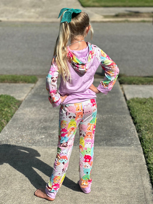 Pink Squishmallow Jogger set