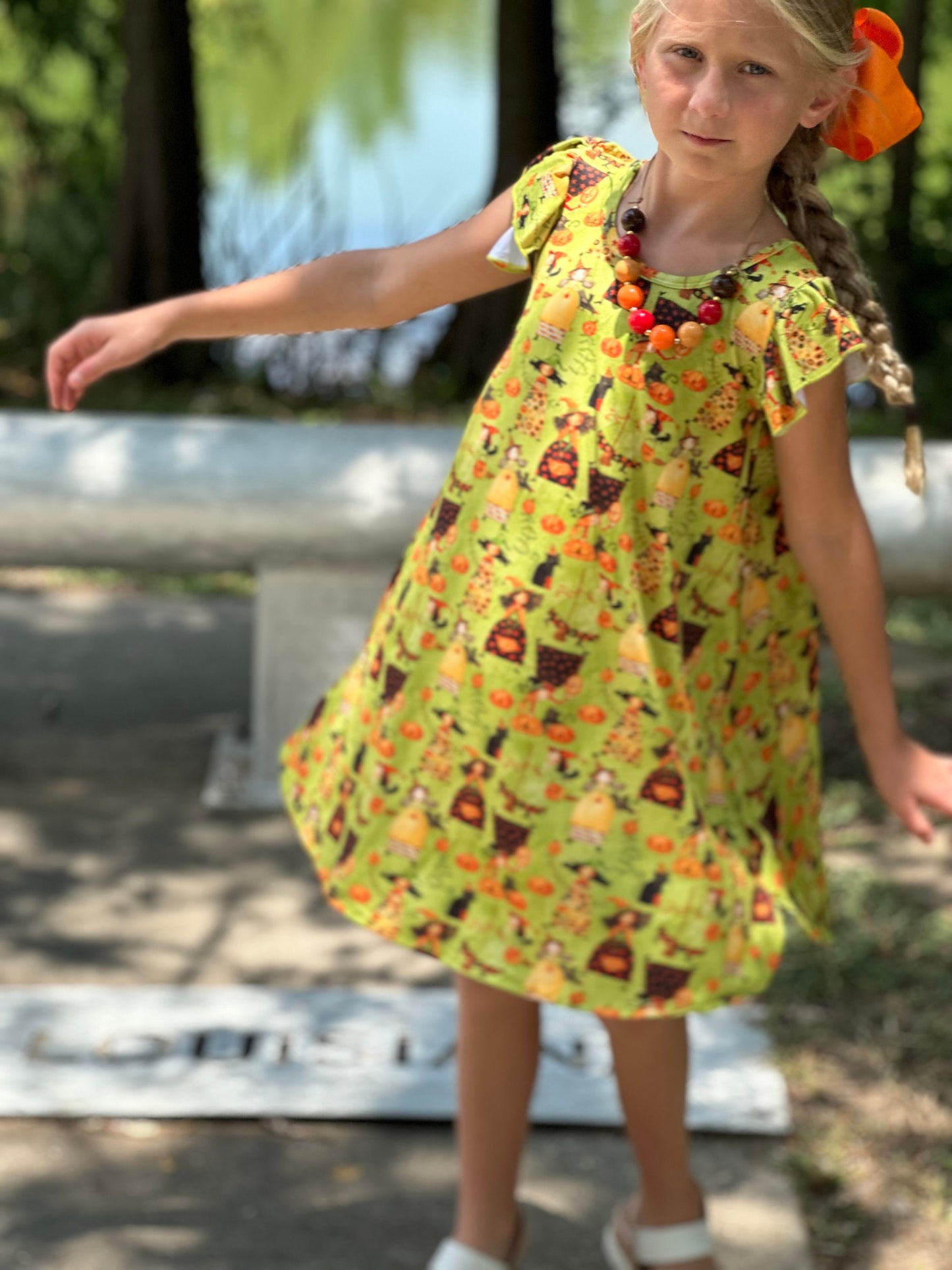 Witchy girls Swing Dress