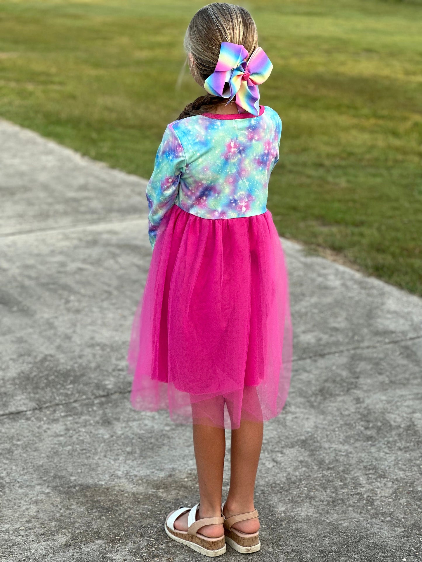 Pastel Sparkles tulle Dress