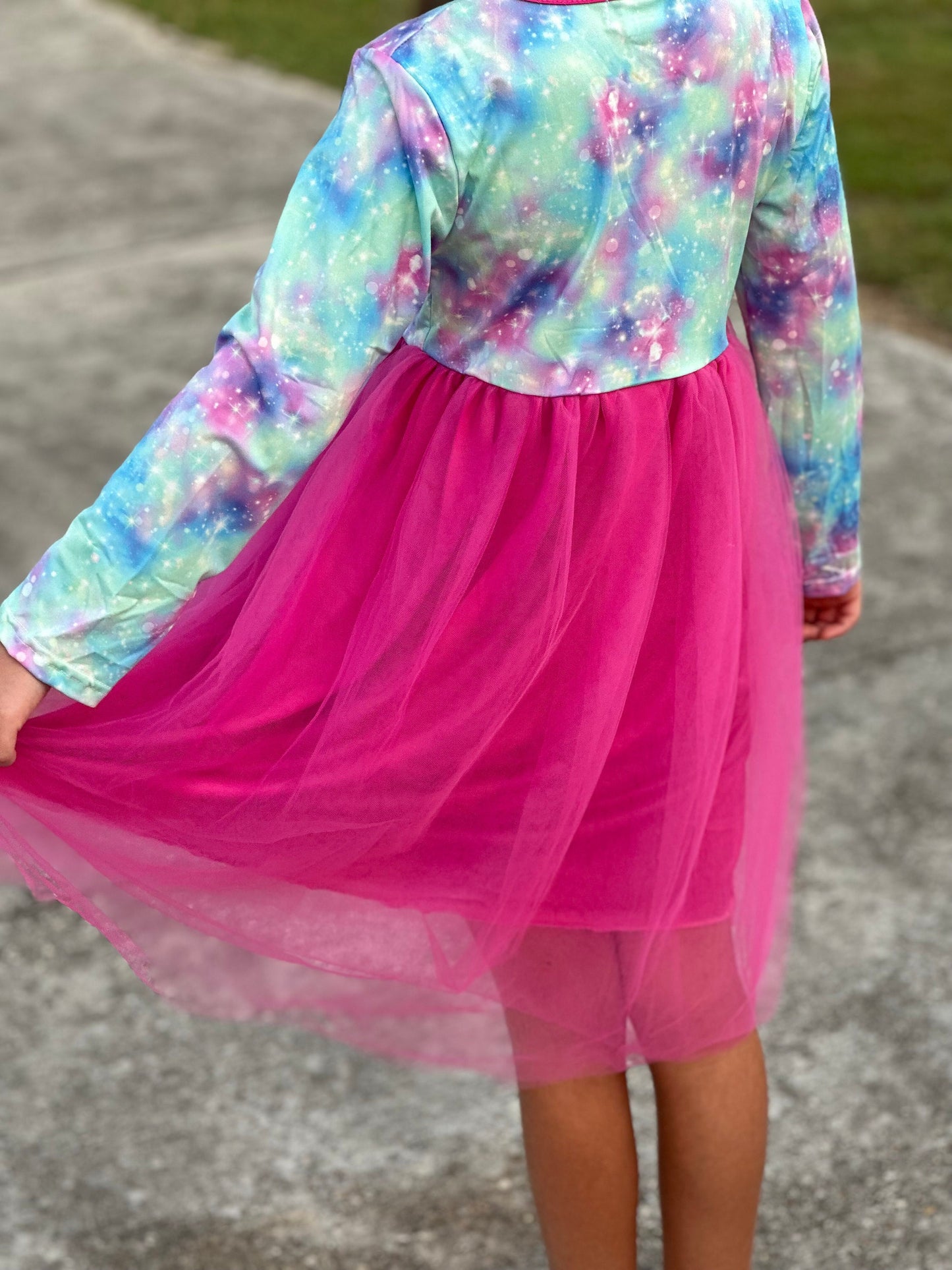 Pastel Sparkles tulle Dress