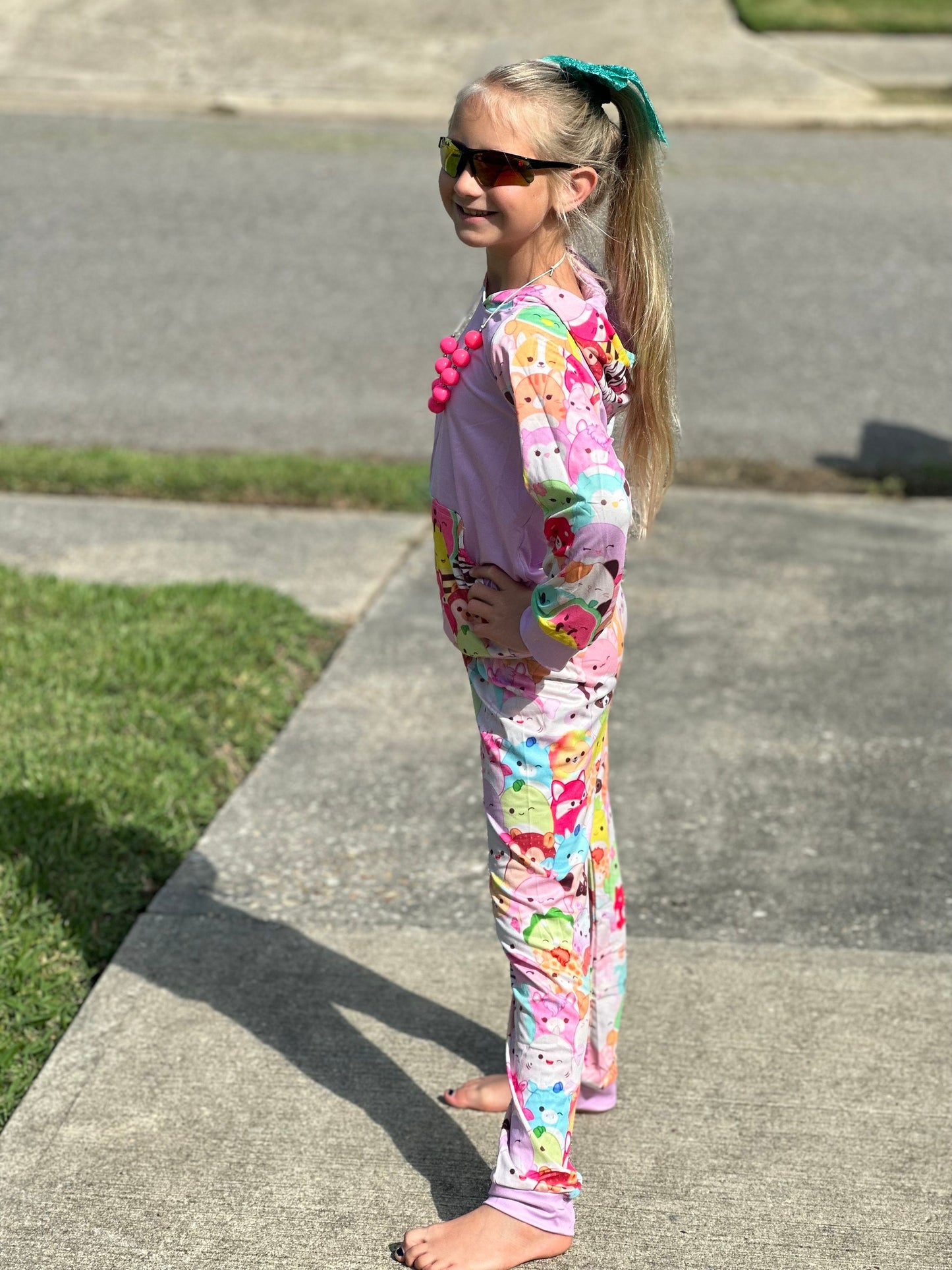 Pink Squishmallow Jogger set