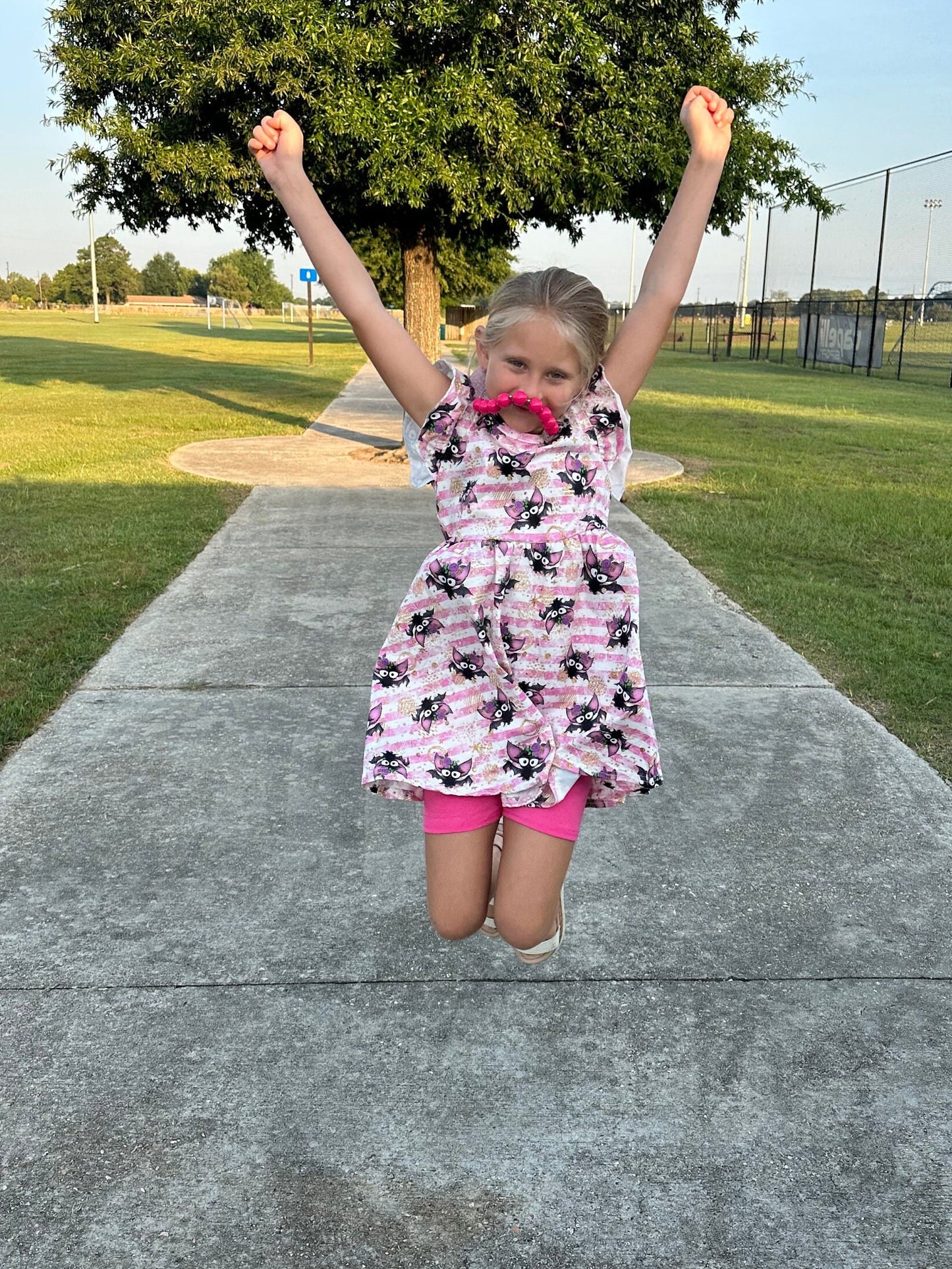 Halloween bats flutter dress