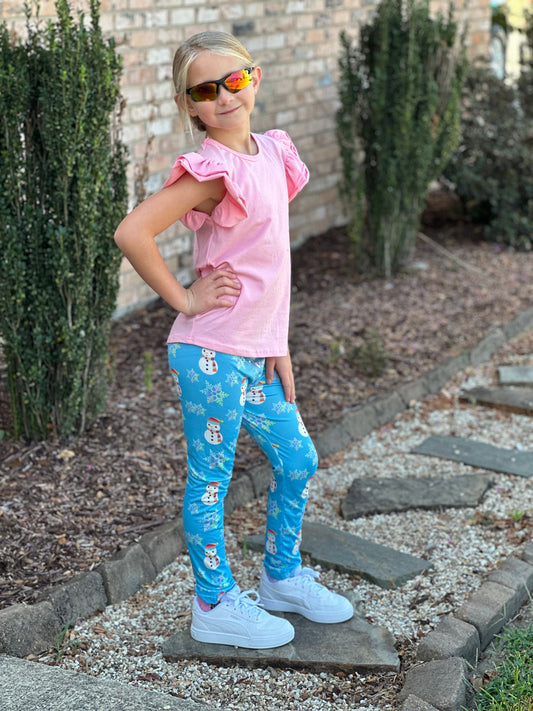 Snowman Leggings