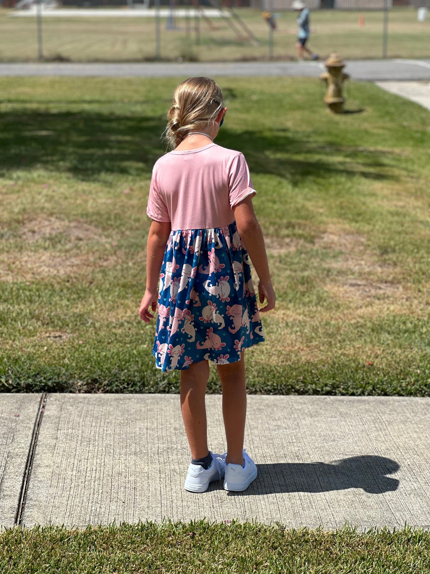 Pink Axolotl Dress