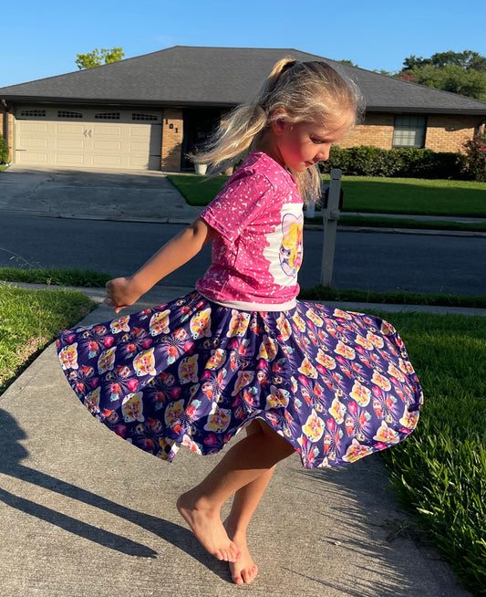 Super Kitties Twirl Skort Set