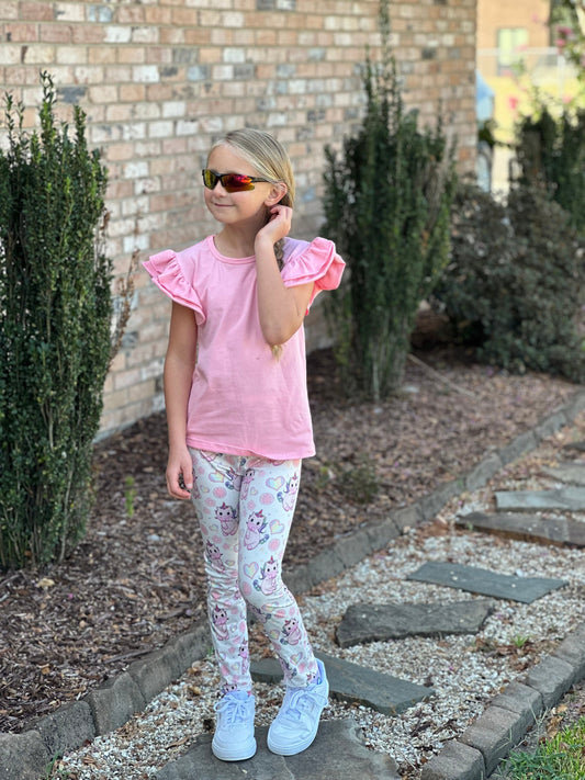 Fluffy Unicorn leggings