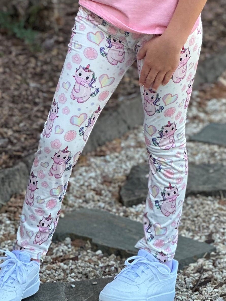 Fluffy Unicorn leggings