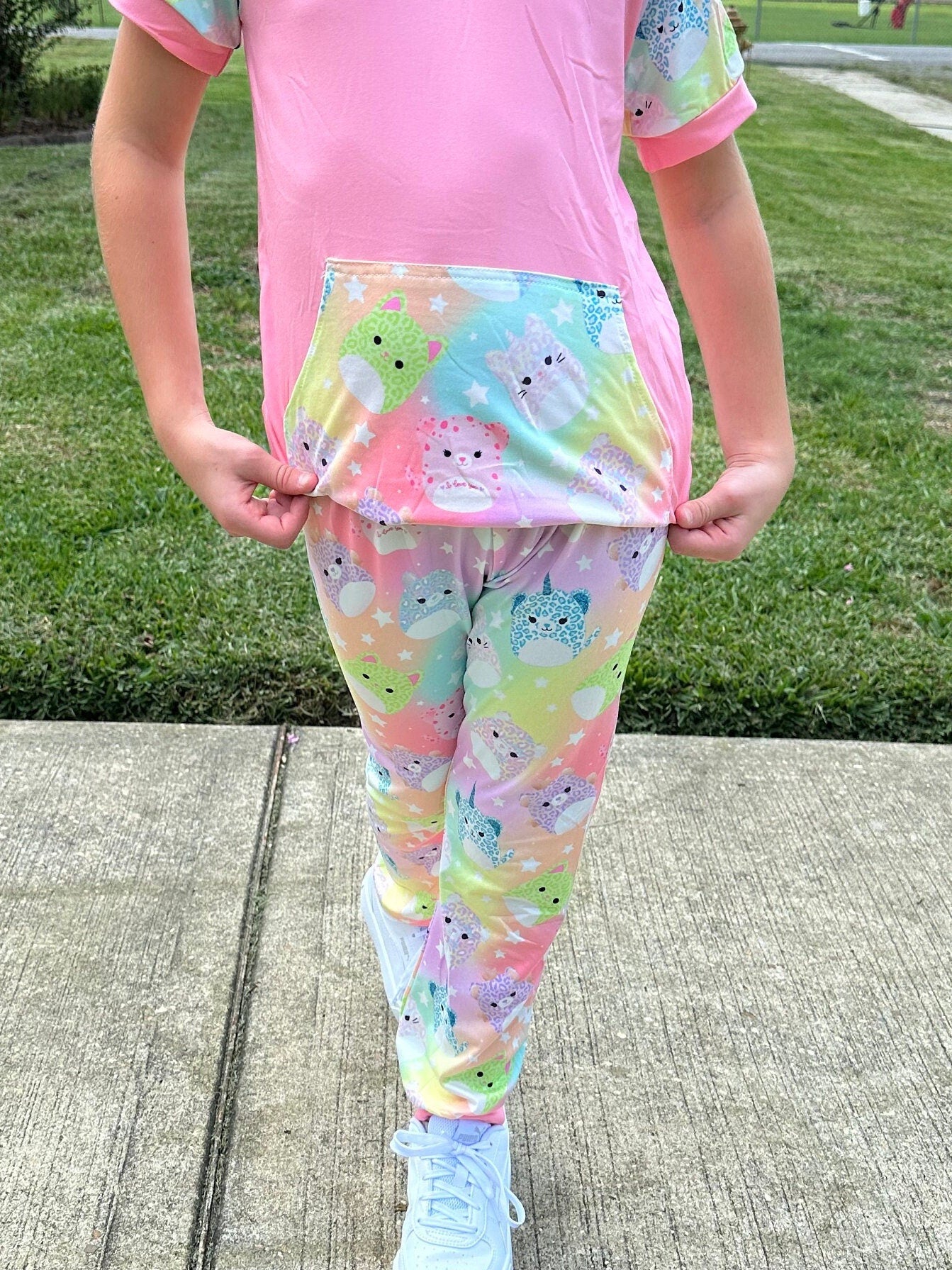 Big Cat Squishmallow Jogger Set