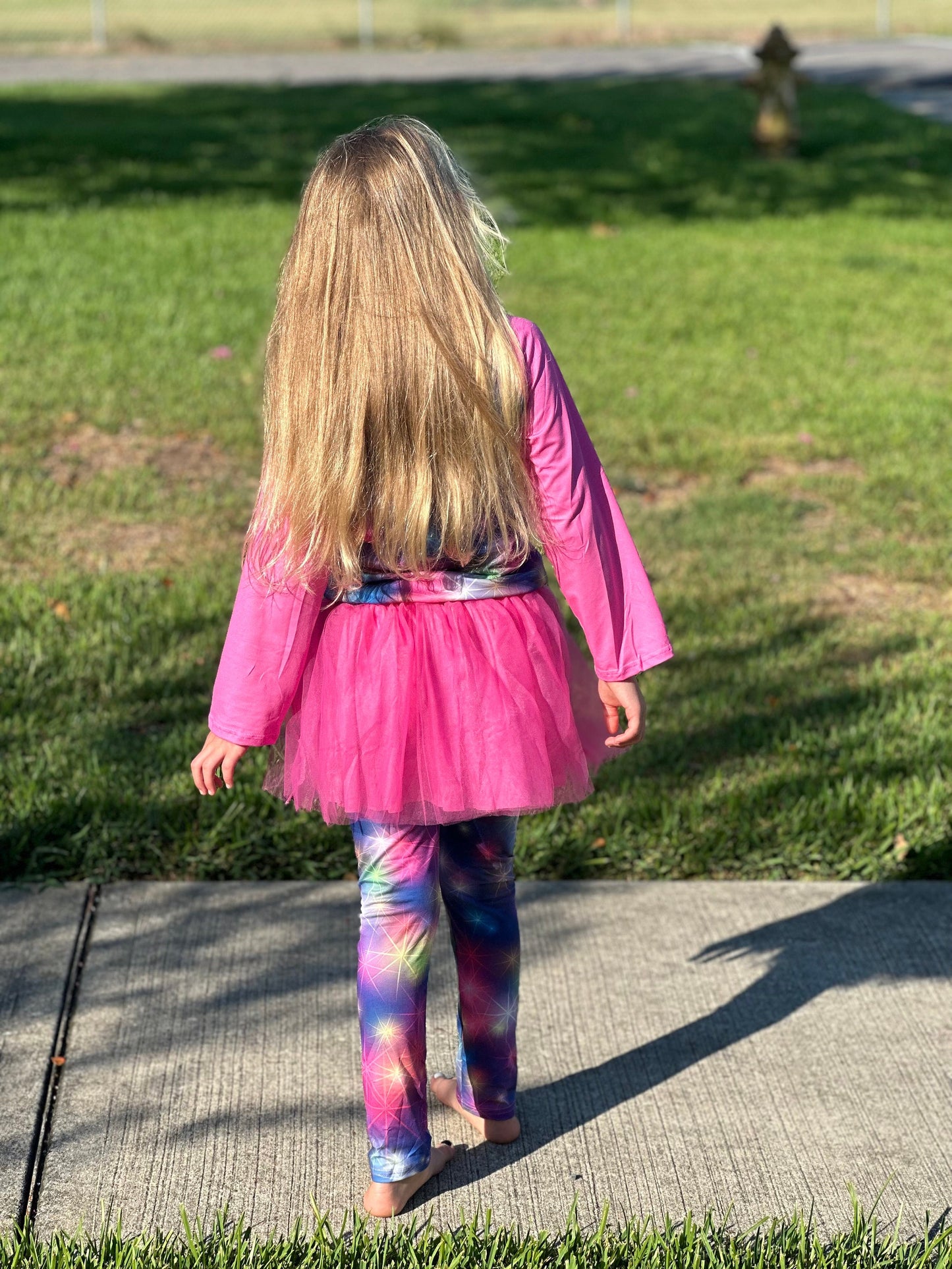 Holiday Lights Tulle Leggings Set