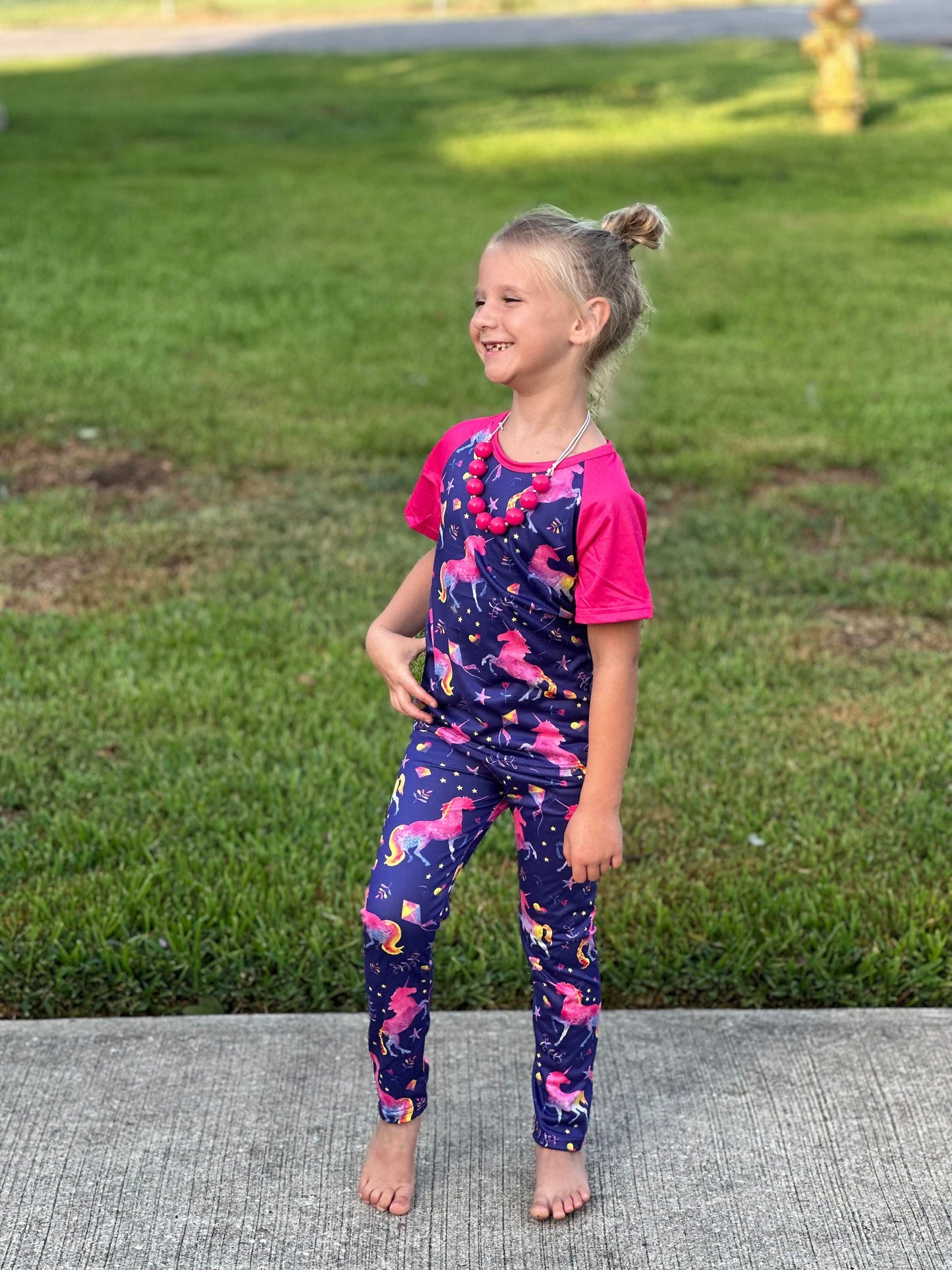 Unicorn magic leggings Set