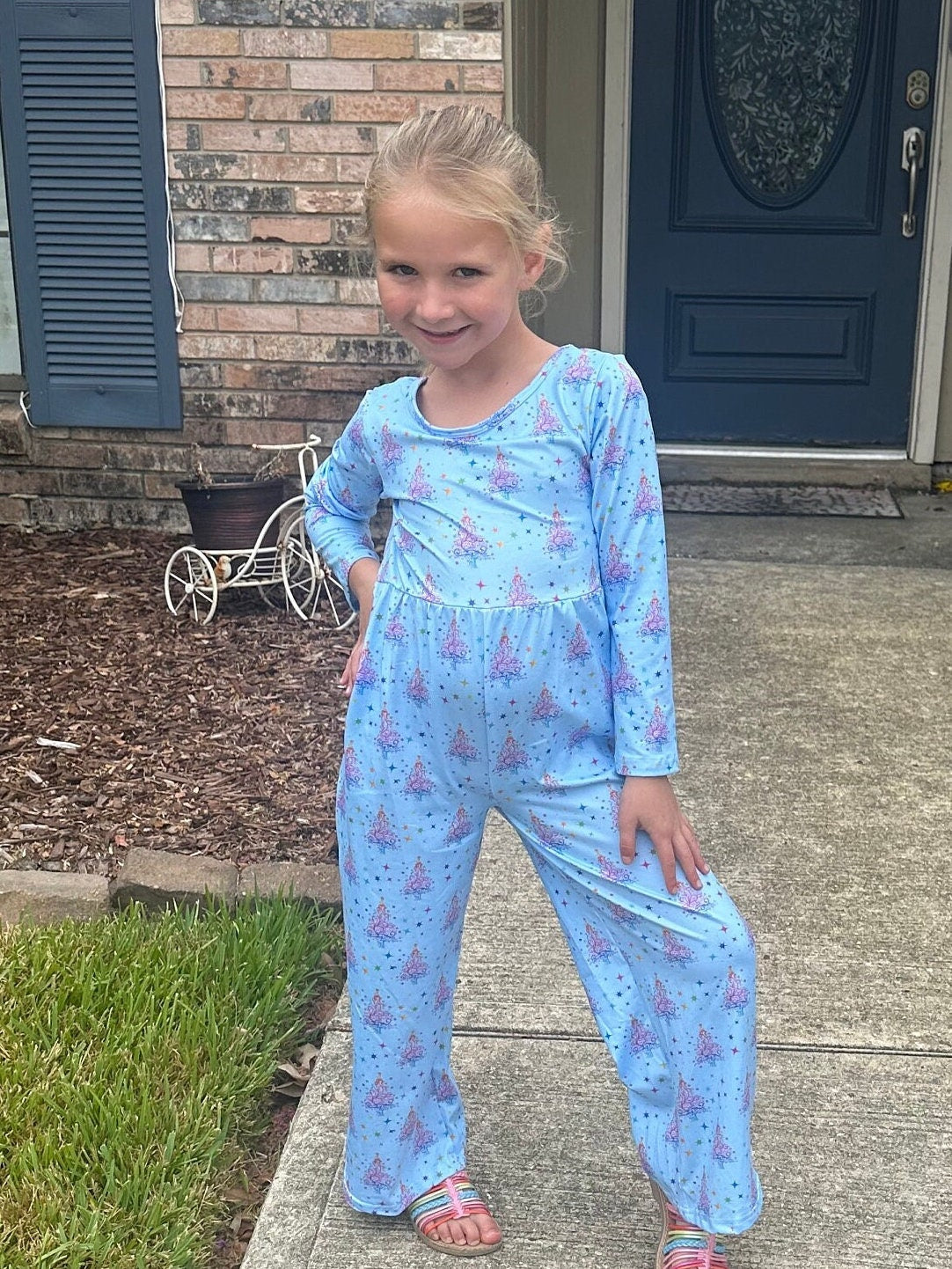 Rainbow Christmas Tree Jumper