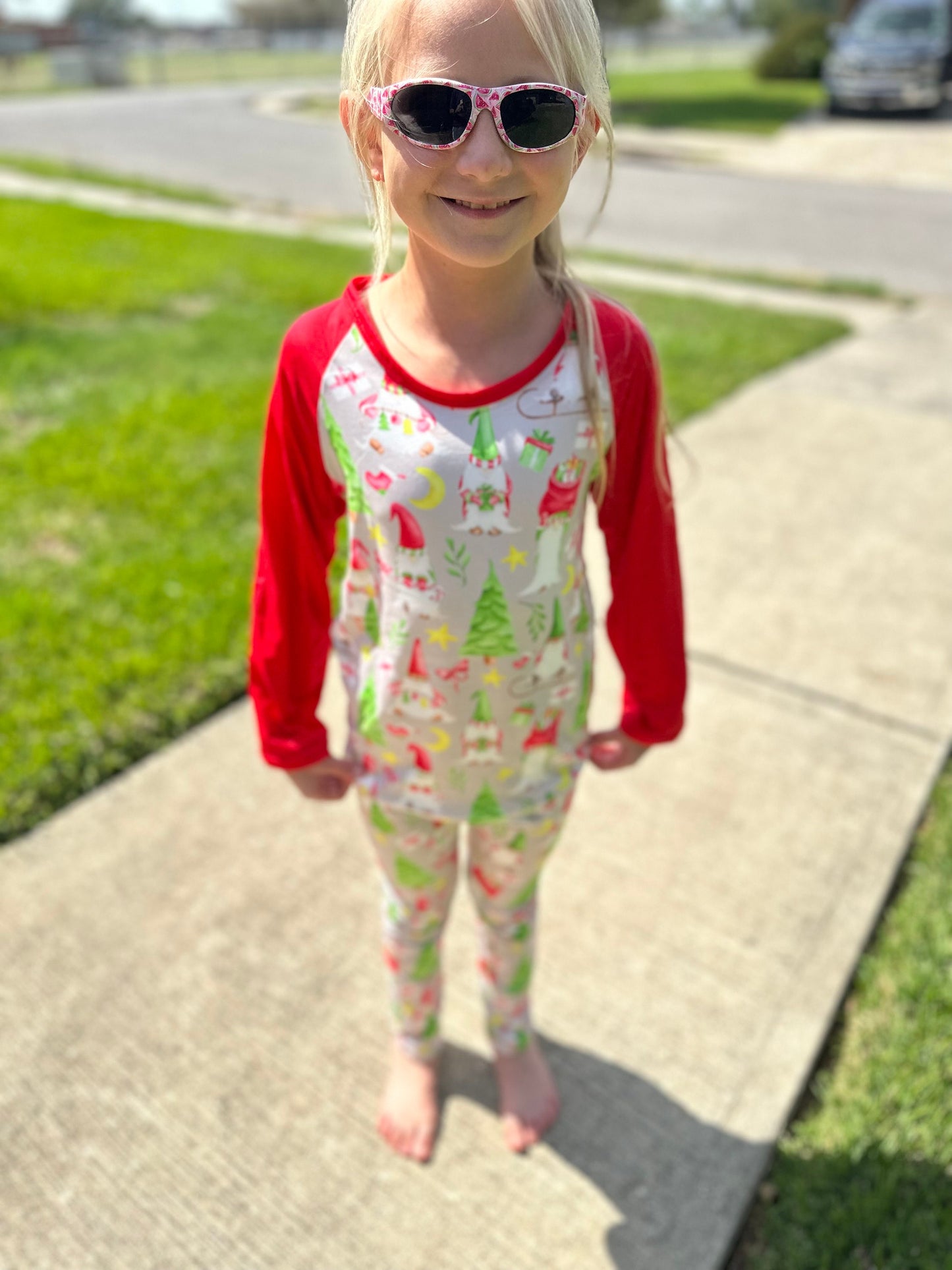 Christmas Gnomes leggings Set