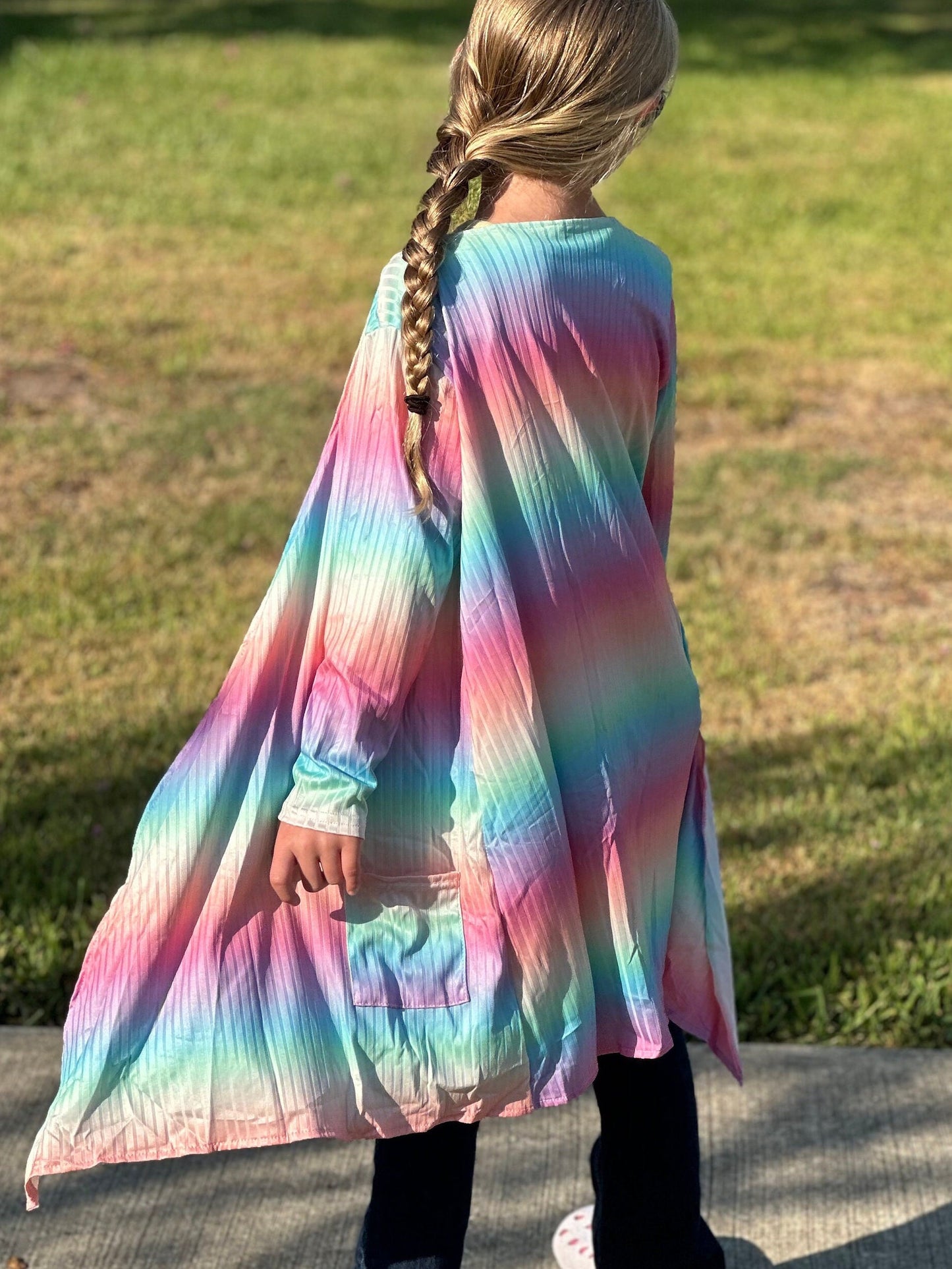 Pastel Ombré Cardigan