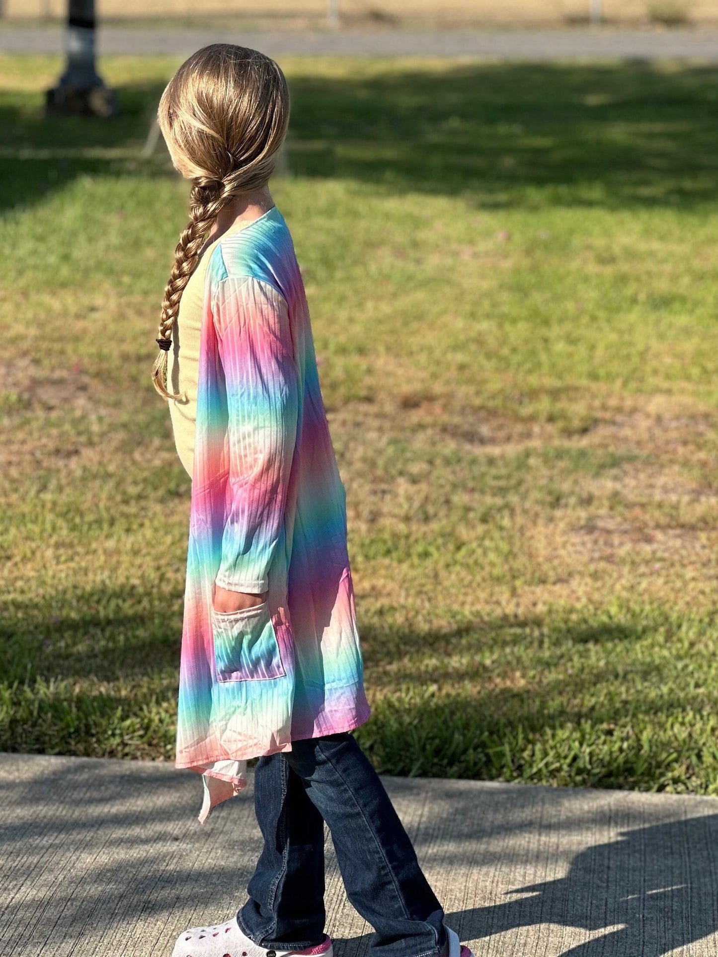 Pastel Ombré Cardigan