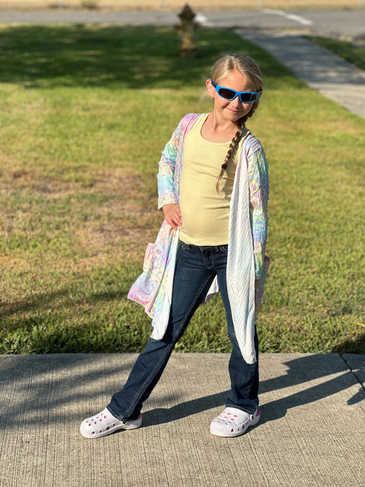 Pastel Leopard Cardigan
