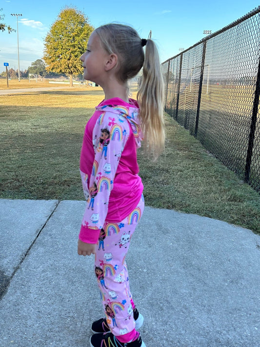 Dollhouse rainbow Jogger Set