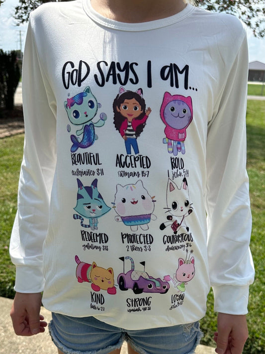 Dollhouse God Says I Am T Shirt