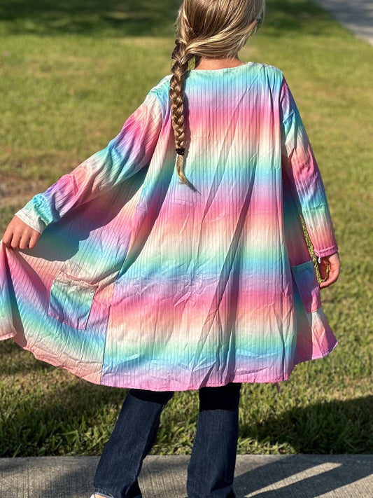 Pastel Ombré Cardigan