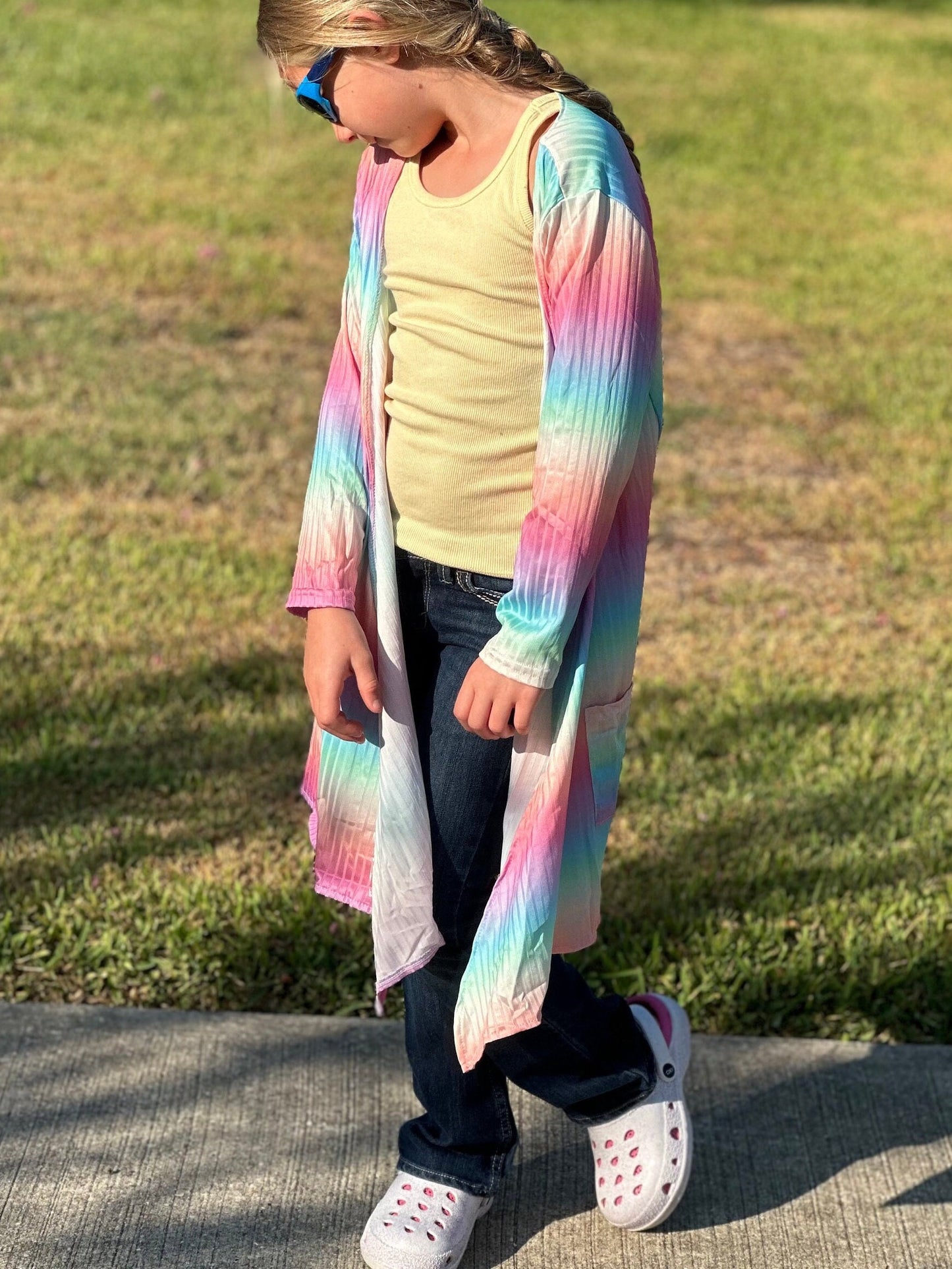Pastel Ombré Cardigan