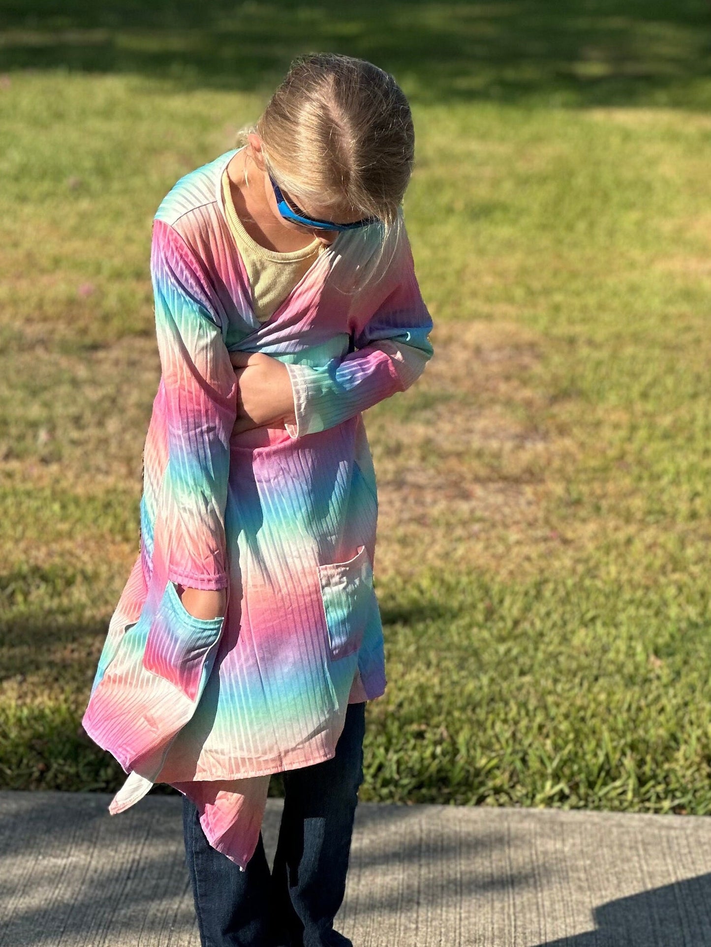 Pastel Ombré Cardigan