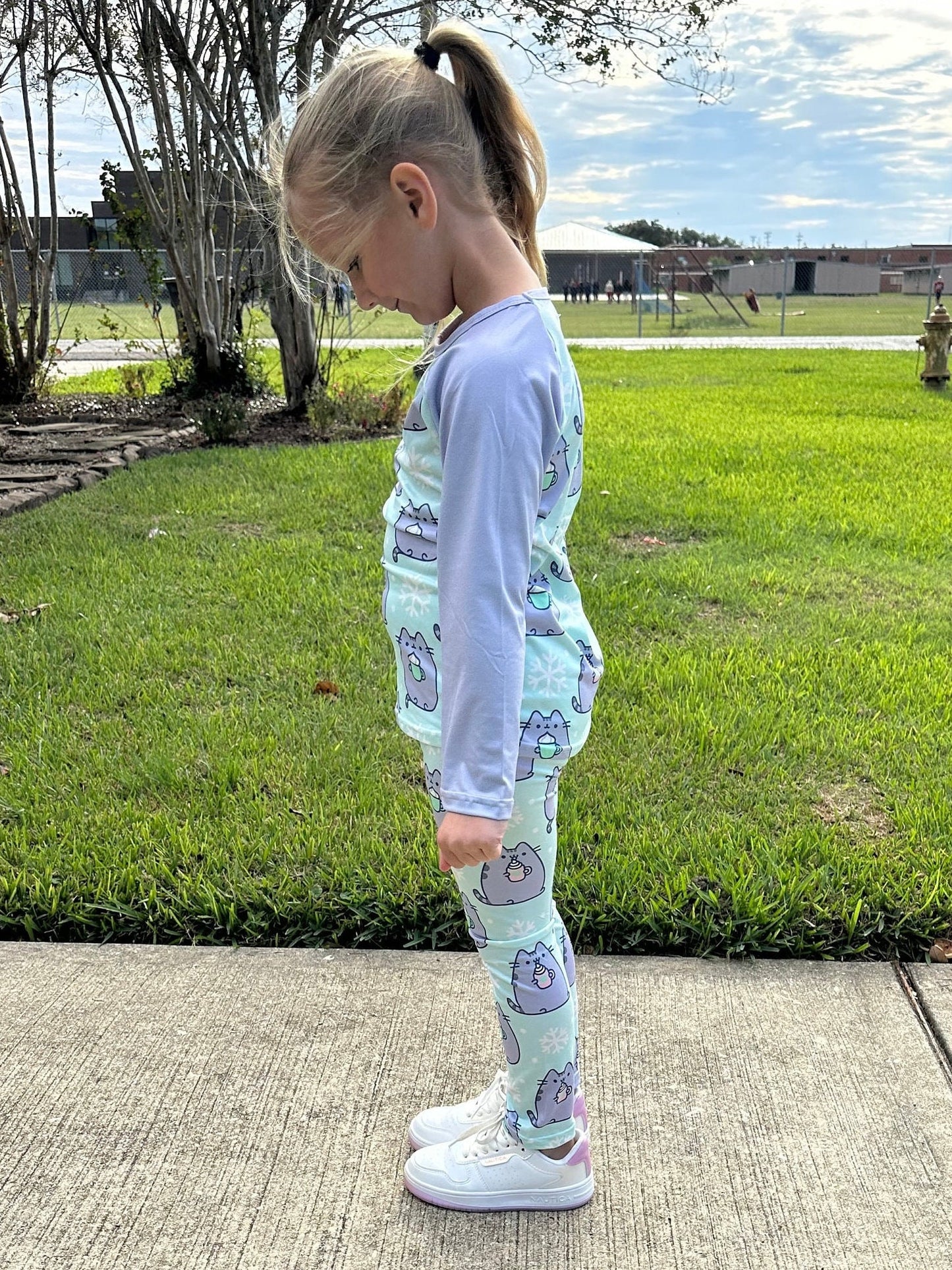 Fat Cat Winter Leggings Set