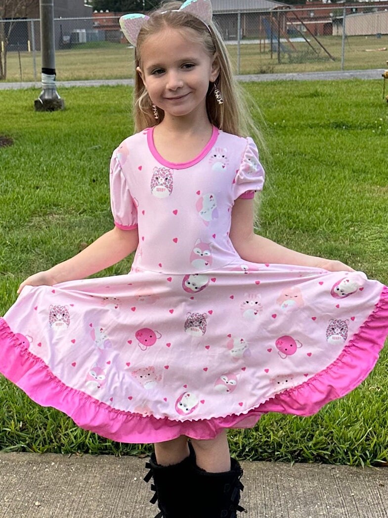 Squishmallow Love Twirl Dress