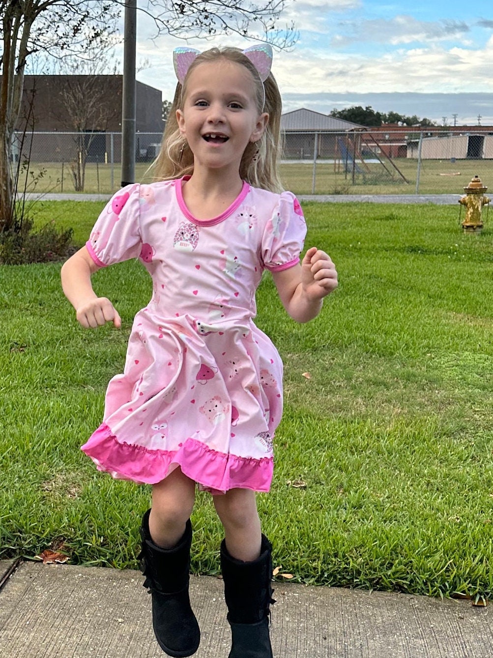Squishmallow Love Twirl Dress
