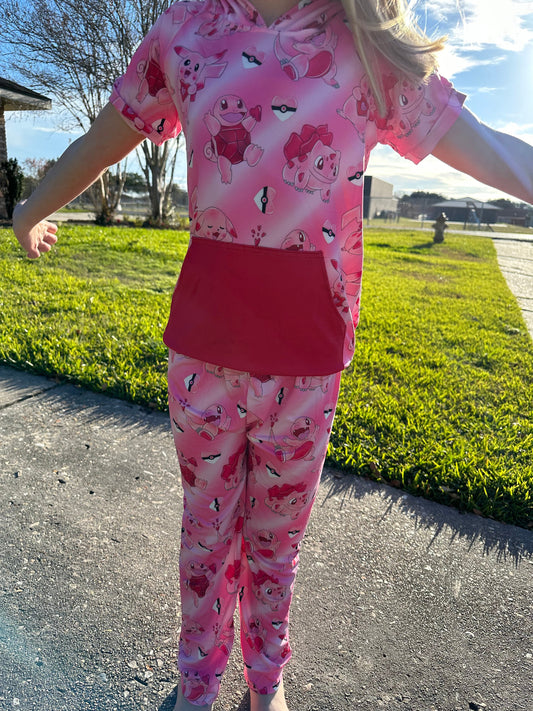 Pocket Characters Love Jogger Set