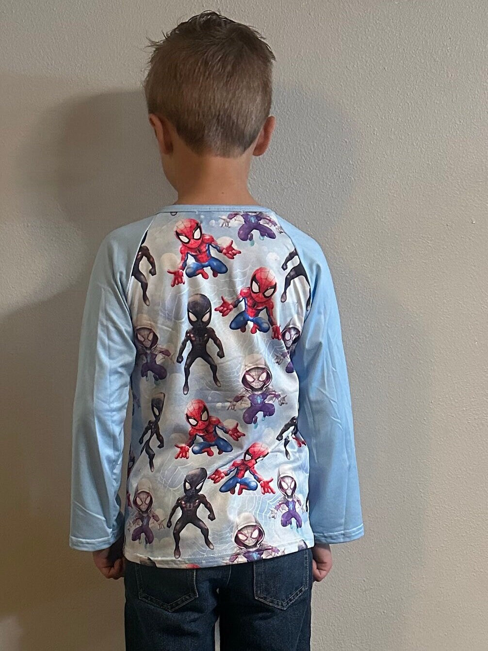 Spider Dude Long Sleeve Raglan