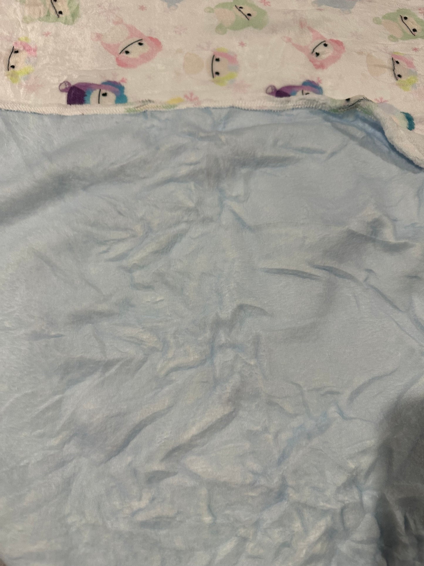 Yeti squishmallow blanket