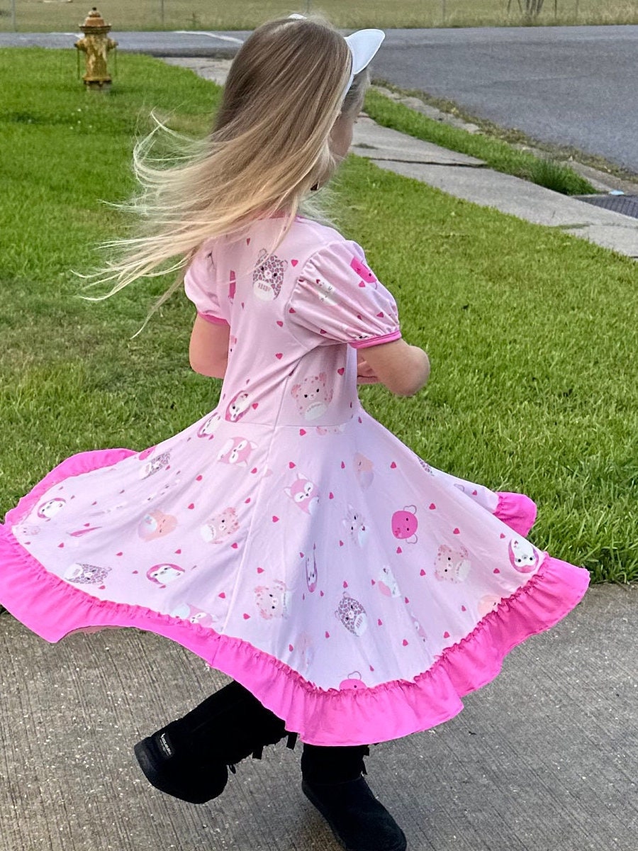 Squishmallow Love Twirl Dress