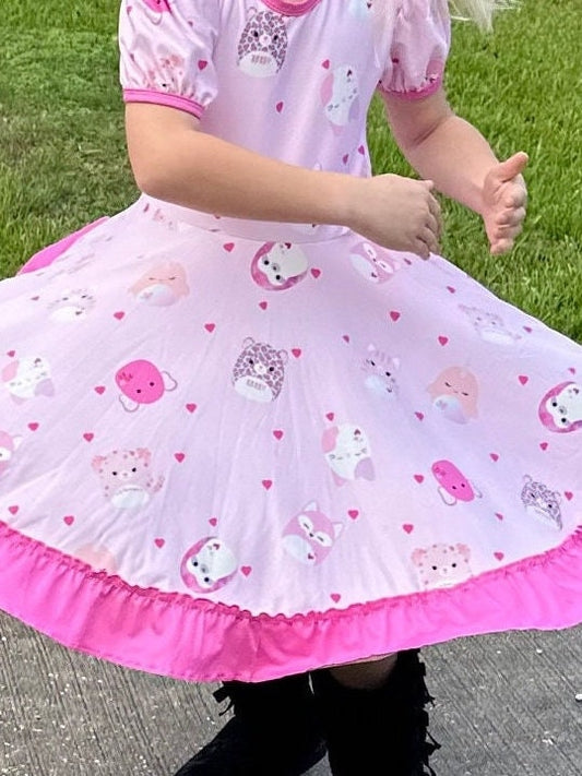 Squishmallow Love Twirl Dress