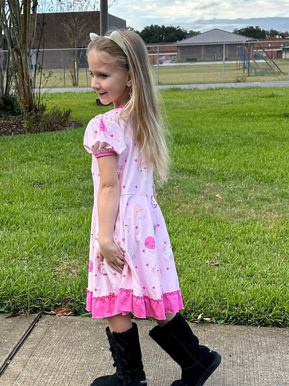 Squishmallow Love Twirl Dress