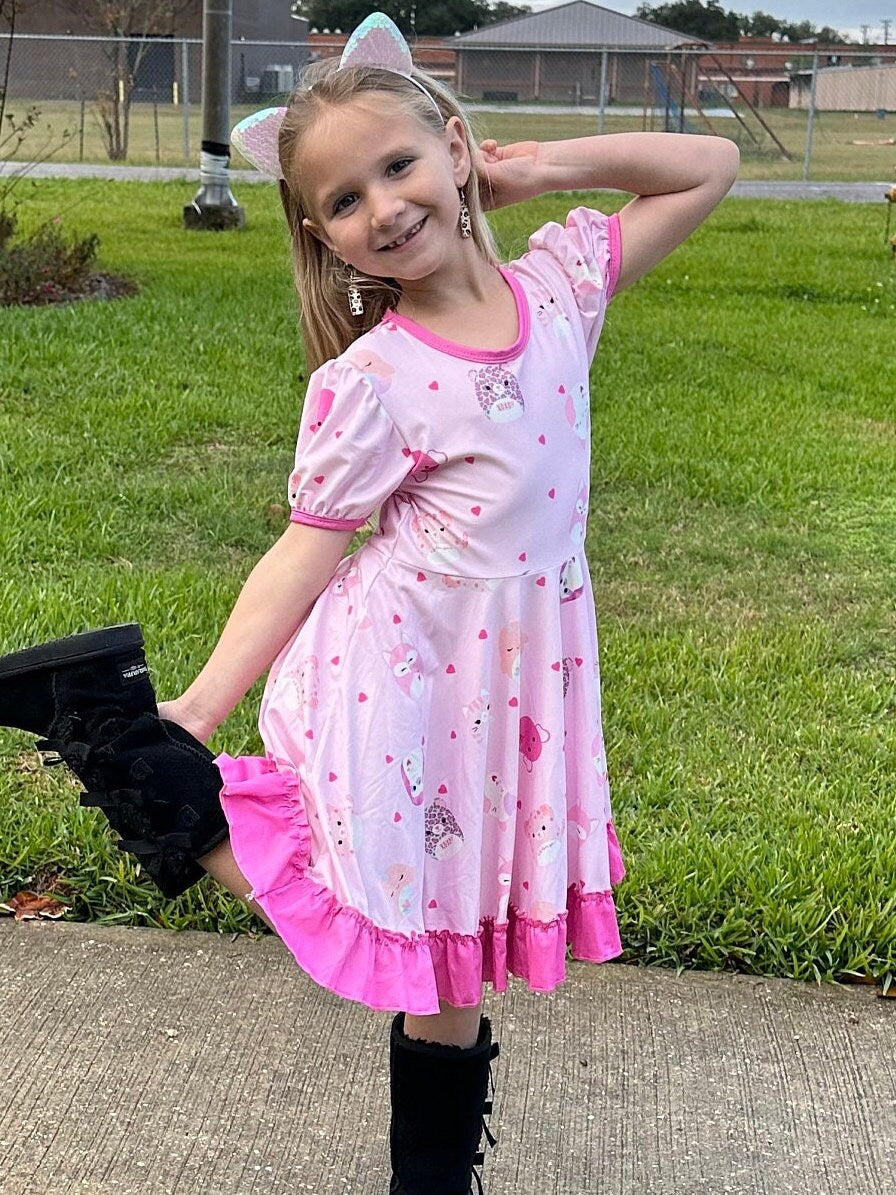 Squishmallow Love Twirl Dress