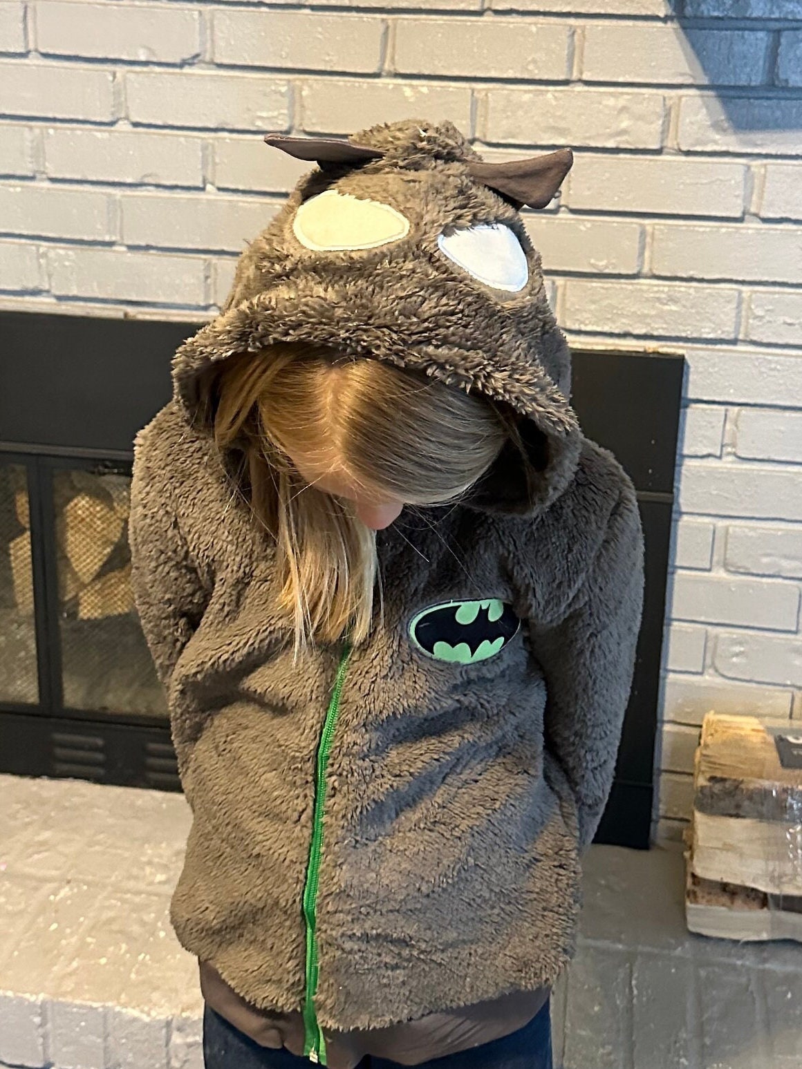Bat Guy Fleece Zip Up