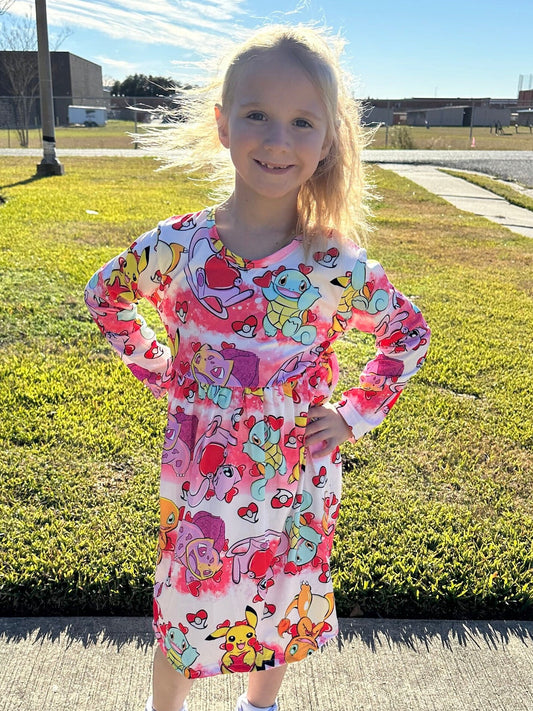 Pocket Characters Valentines Day Dress