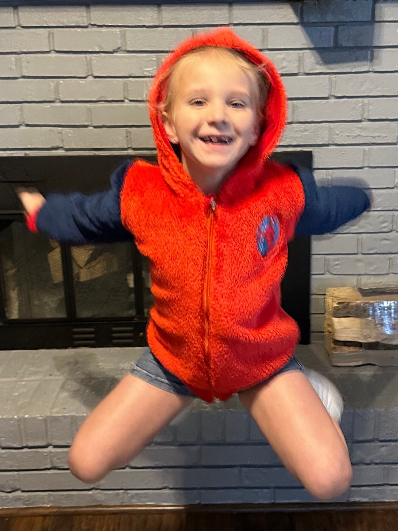 Spider Guy Zip Up Fleece Hoodie