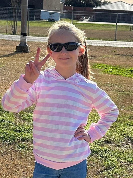 Pink Bunny Eared Hoodie