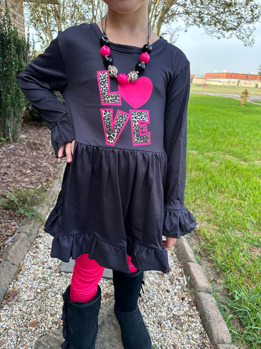 Leopard Love High Low Pant Set