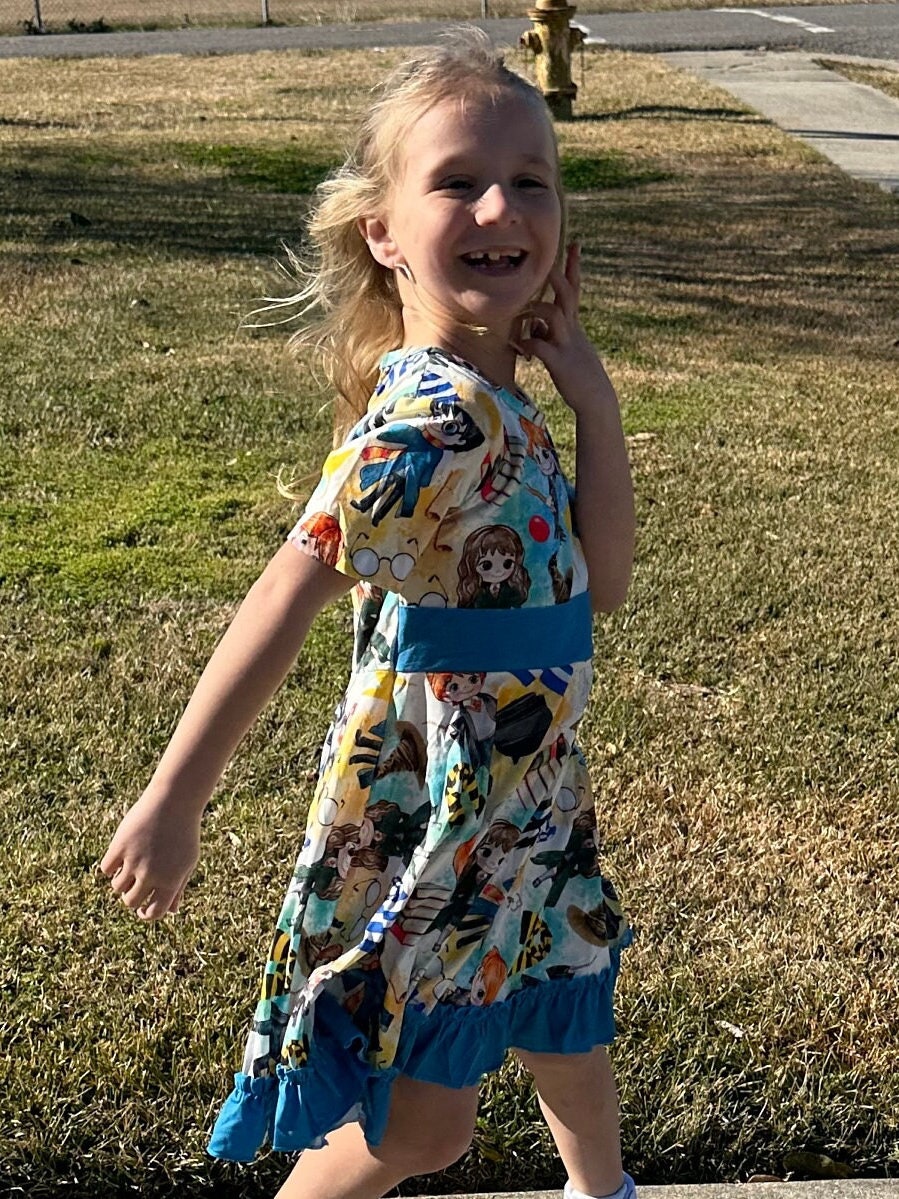 Wizard friends Twirl Dress