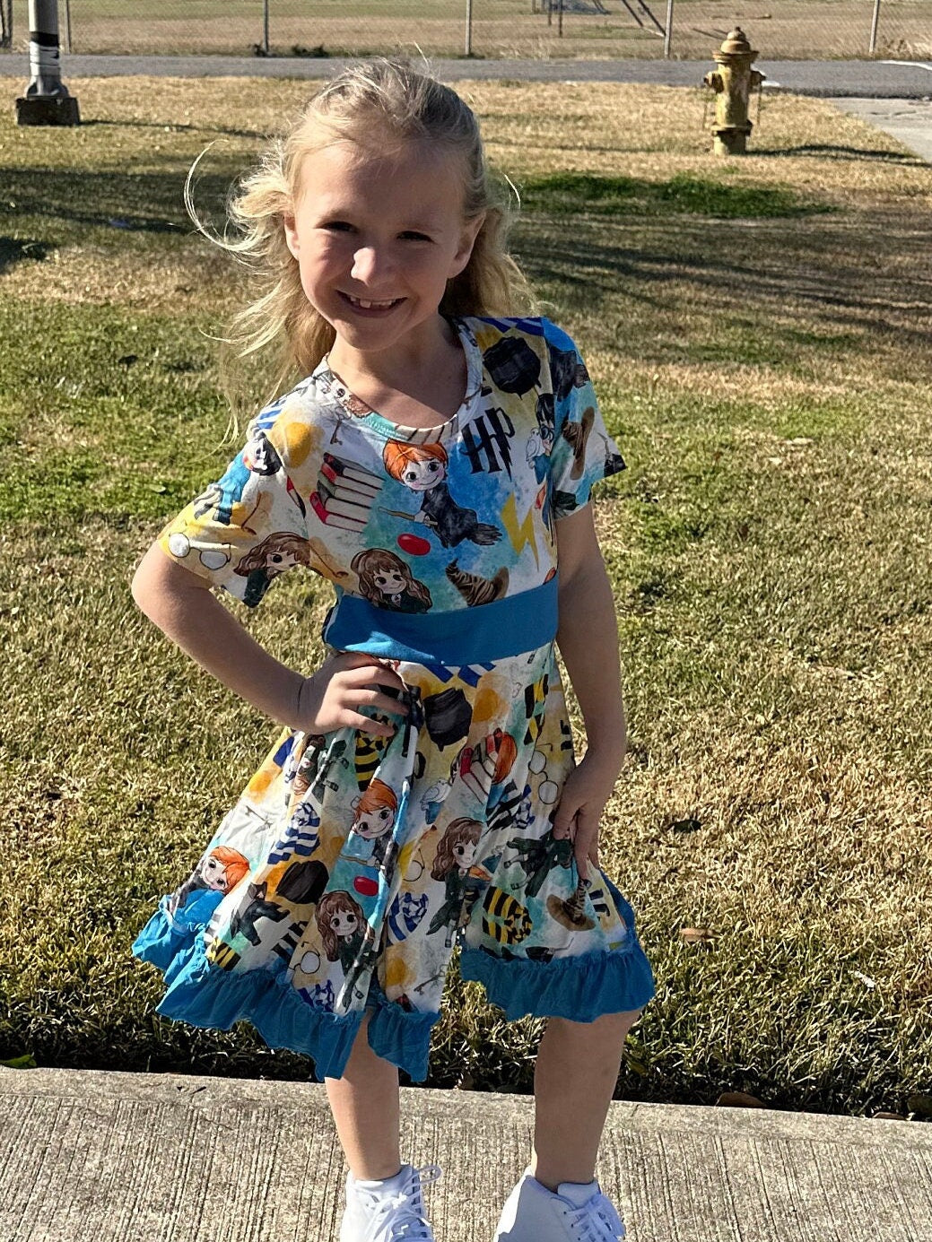 Wizard friends Twirl Dress