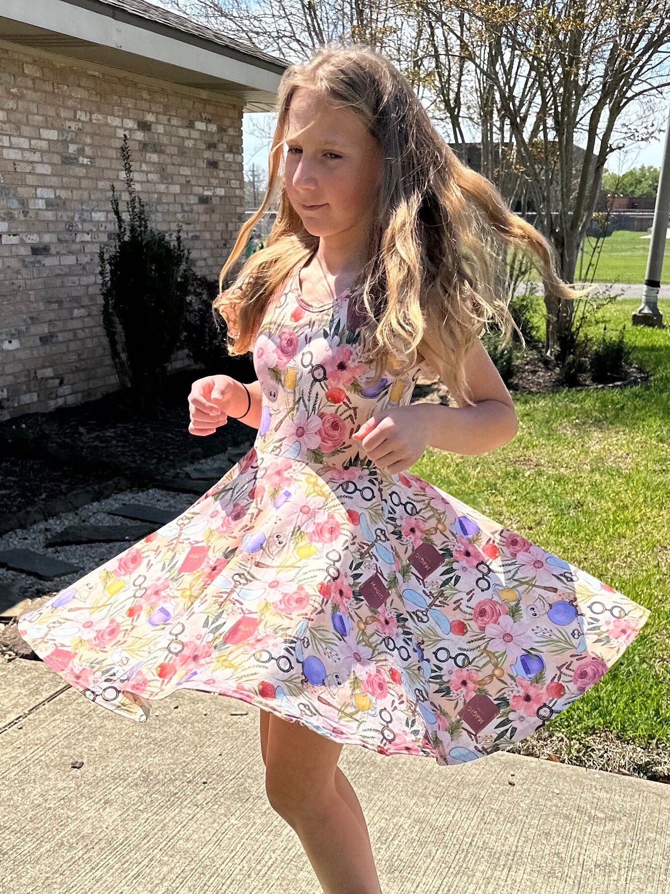 wizard and things twirl dress