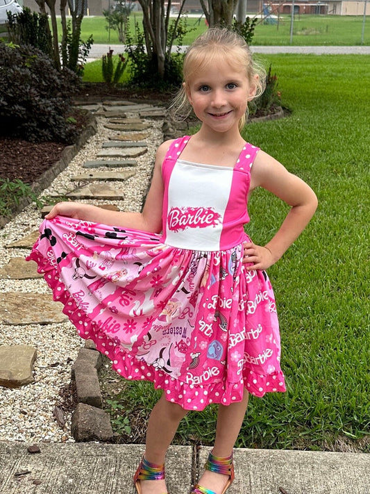 Pink Doll Tie Back Tank