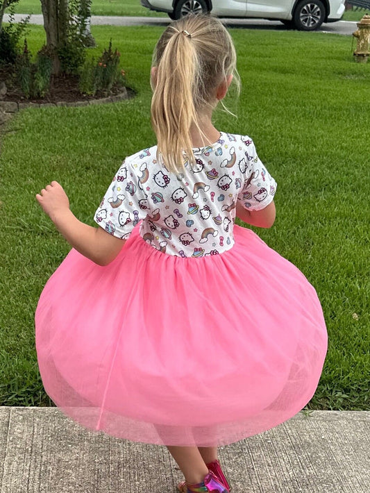 Out of this World Kawaii Cat Tulle Dress