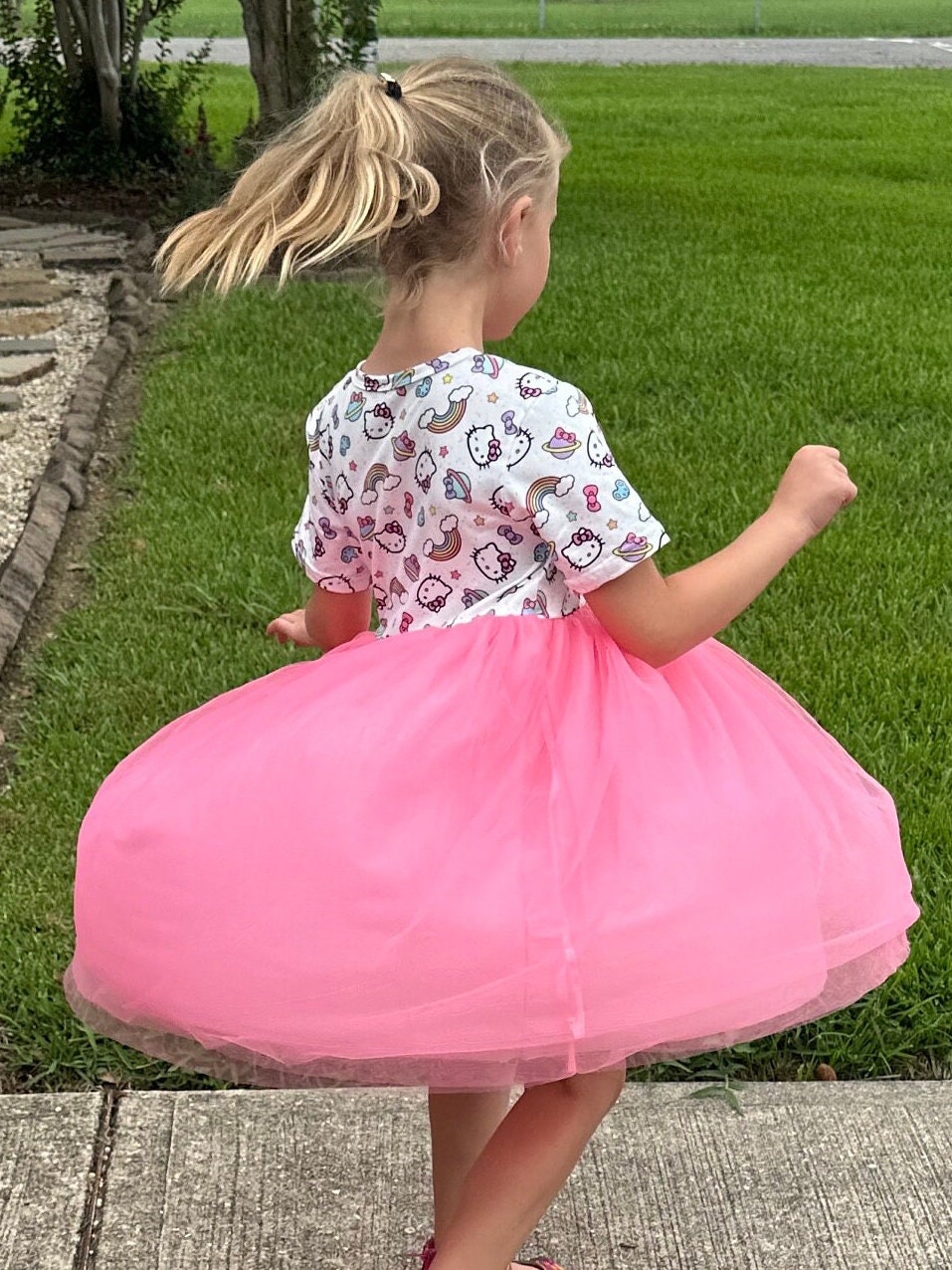 Out of this World Kawaii Cat Tulle Dress