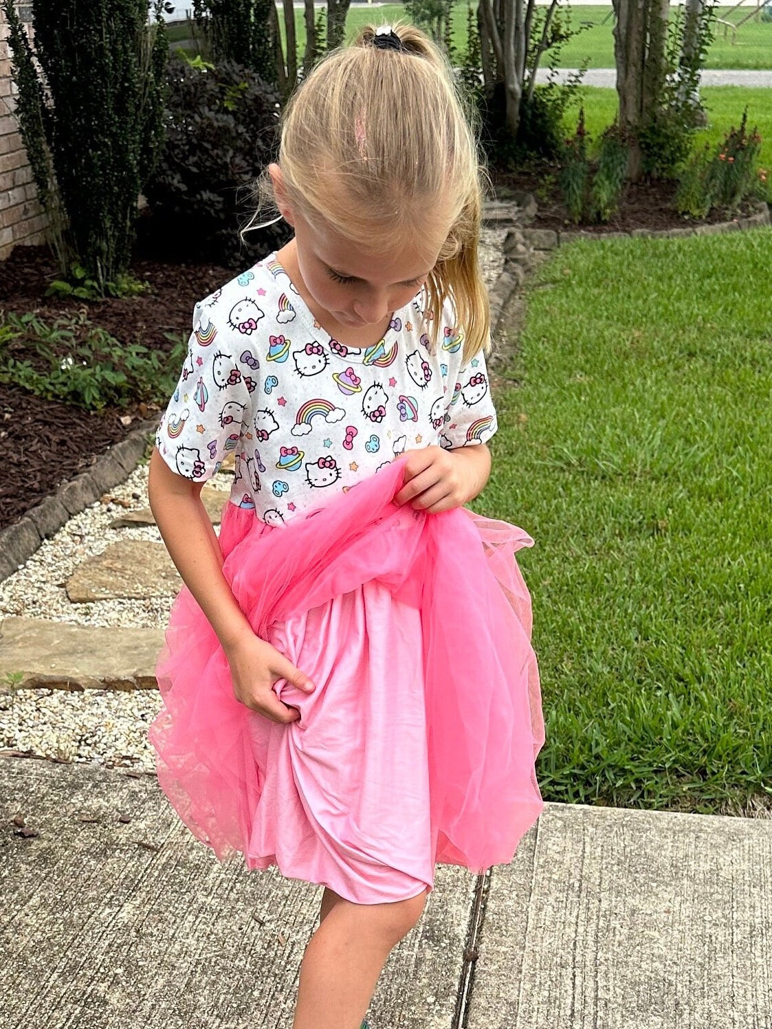 Out of this World Kawaii Cat Tulle Dress
