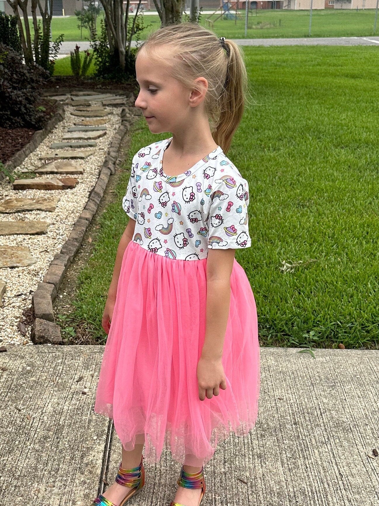 Out of this World Kawaii Cat Tulle Dress